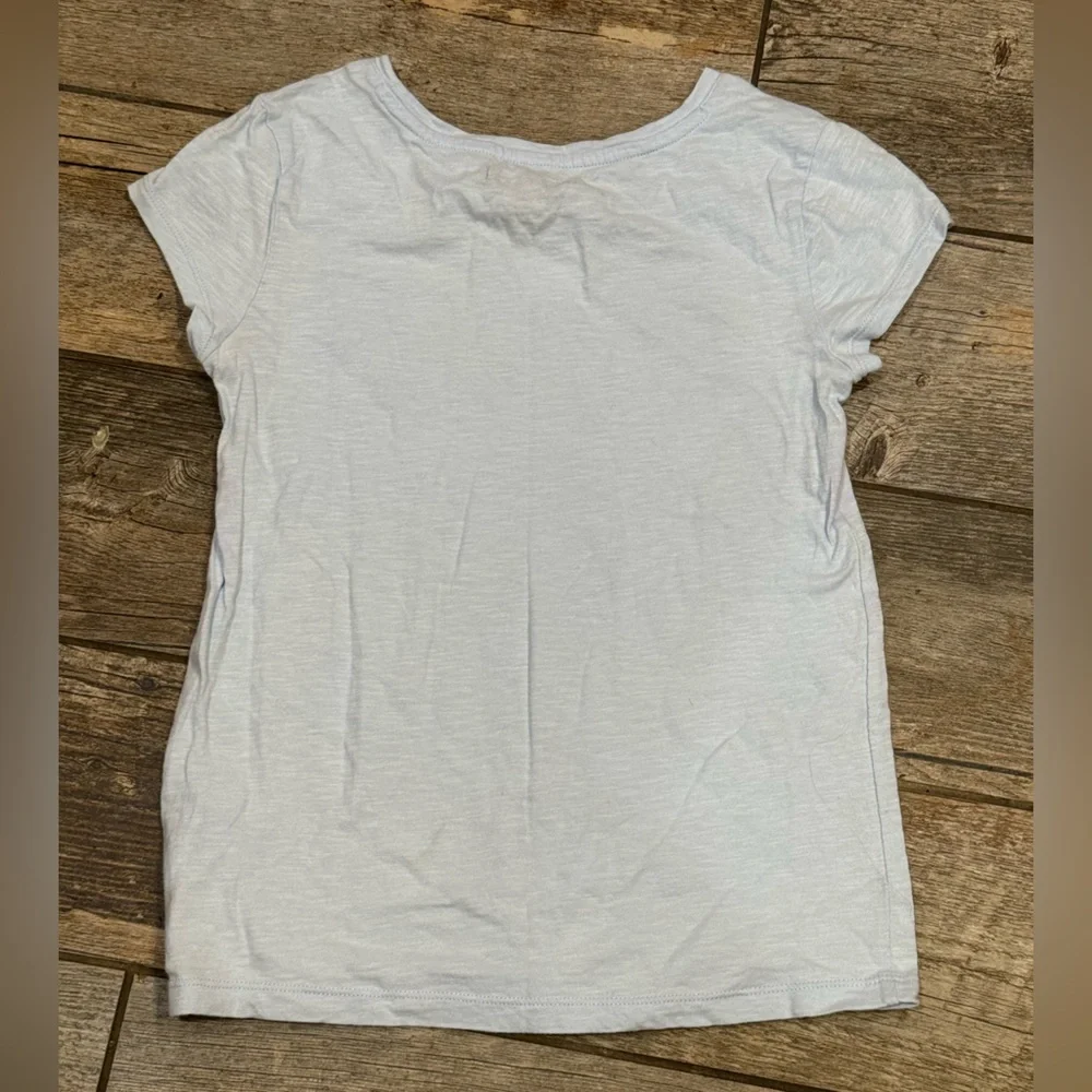 GAP Blue Short Sleeve Tee Classic Crew Neck​